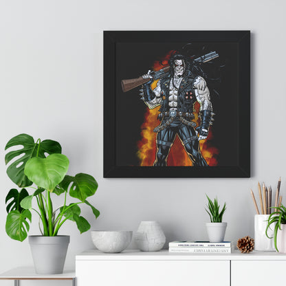 The Main Man Bounty Hunter - Framed Poster