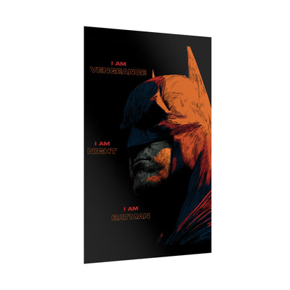 Batman 'I Am Vengeance' Rolled Poster