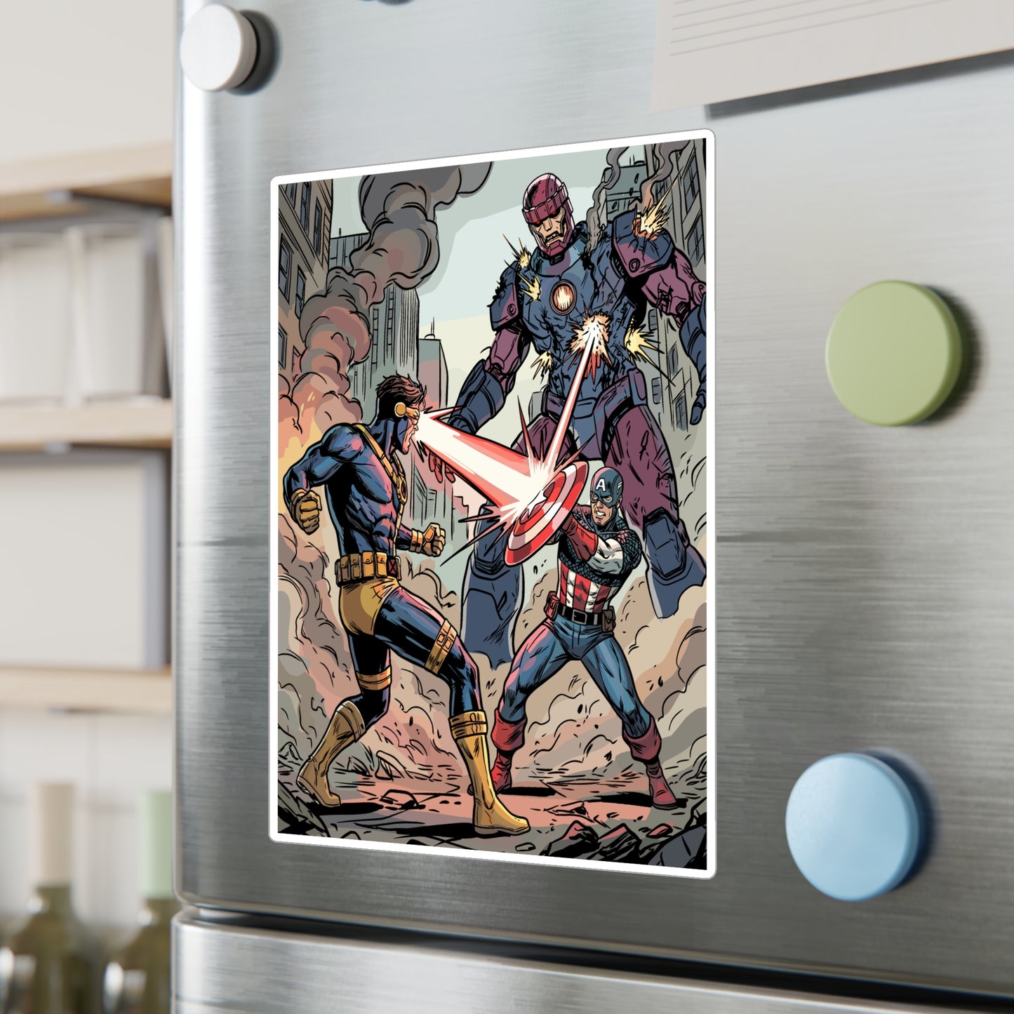 Steve & Scott Teamup - Sticker