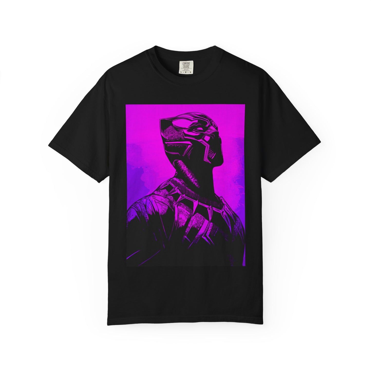 The King — Neon Purple Graphic Tee