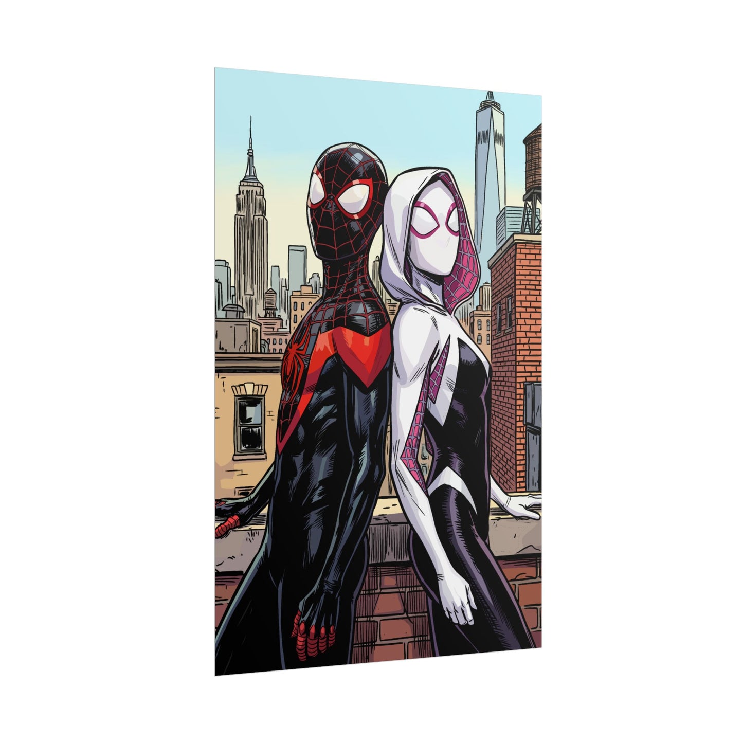 Miles & Gwen - Rolled Poster