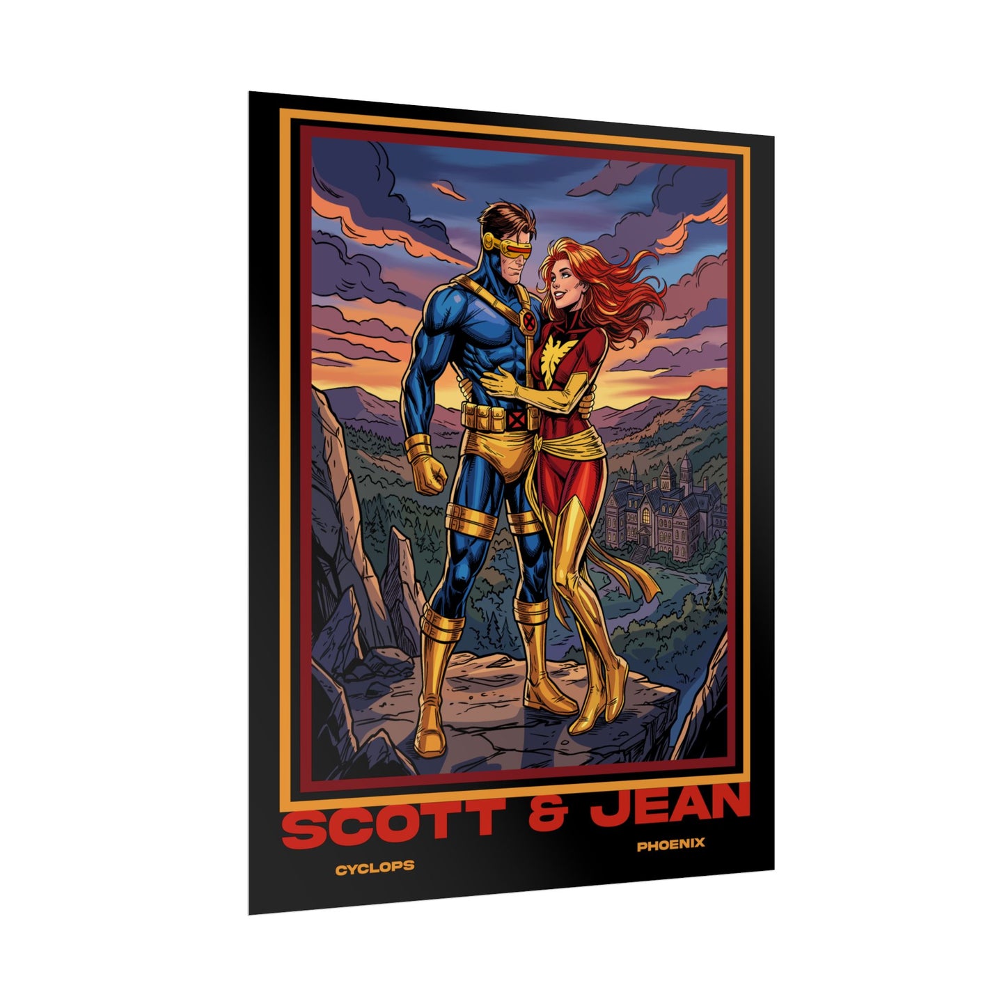 Scott and Jean Comic Art