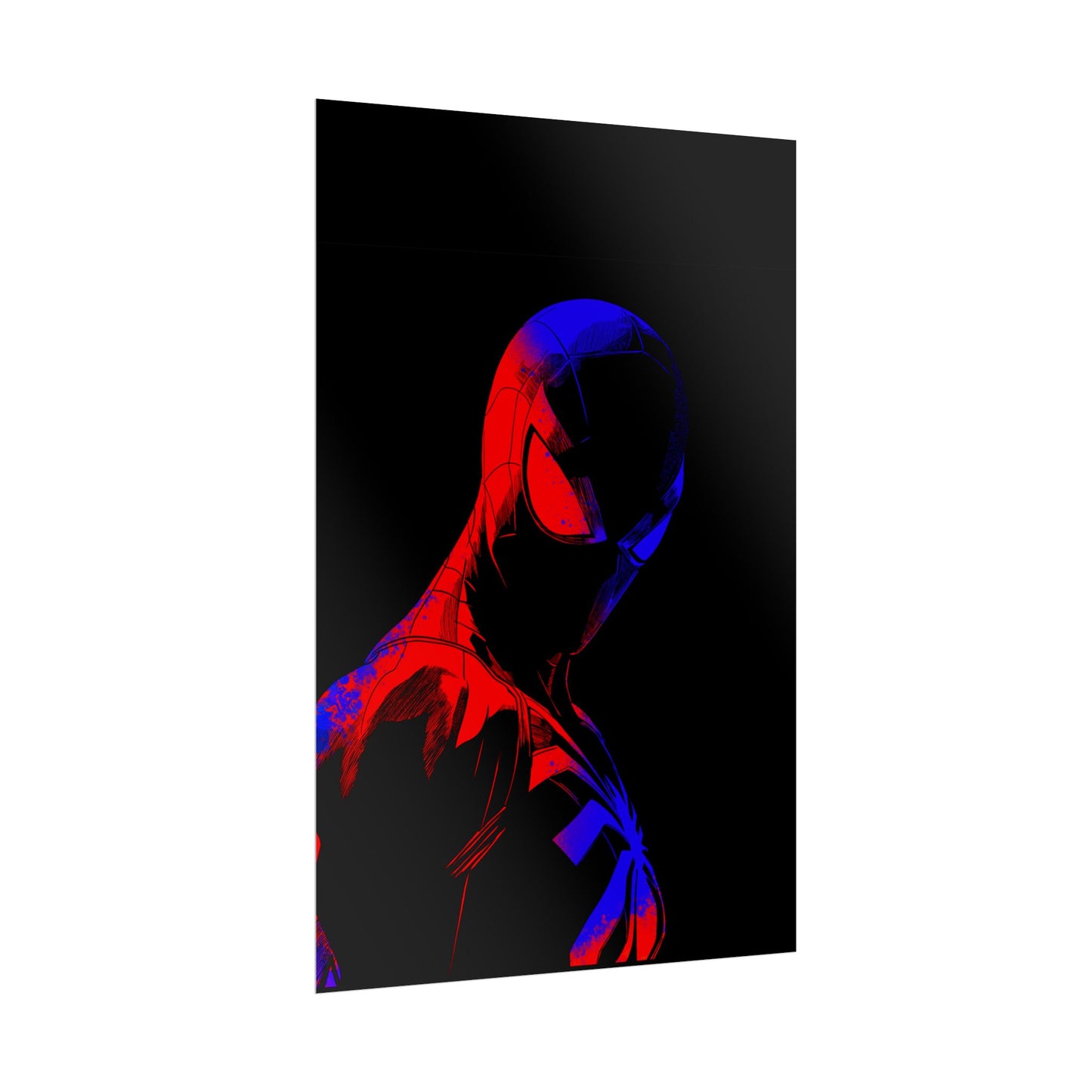 Spider‑man Neon Poster