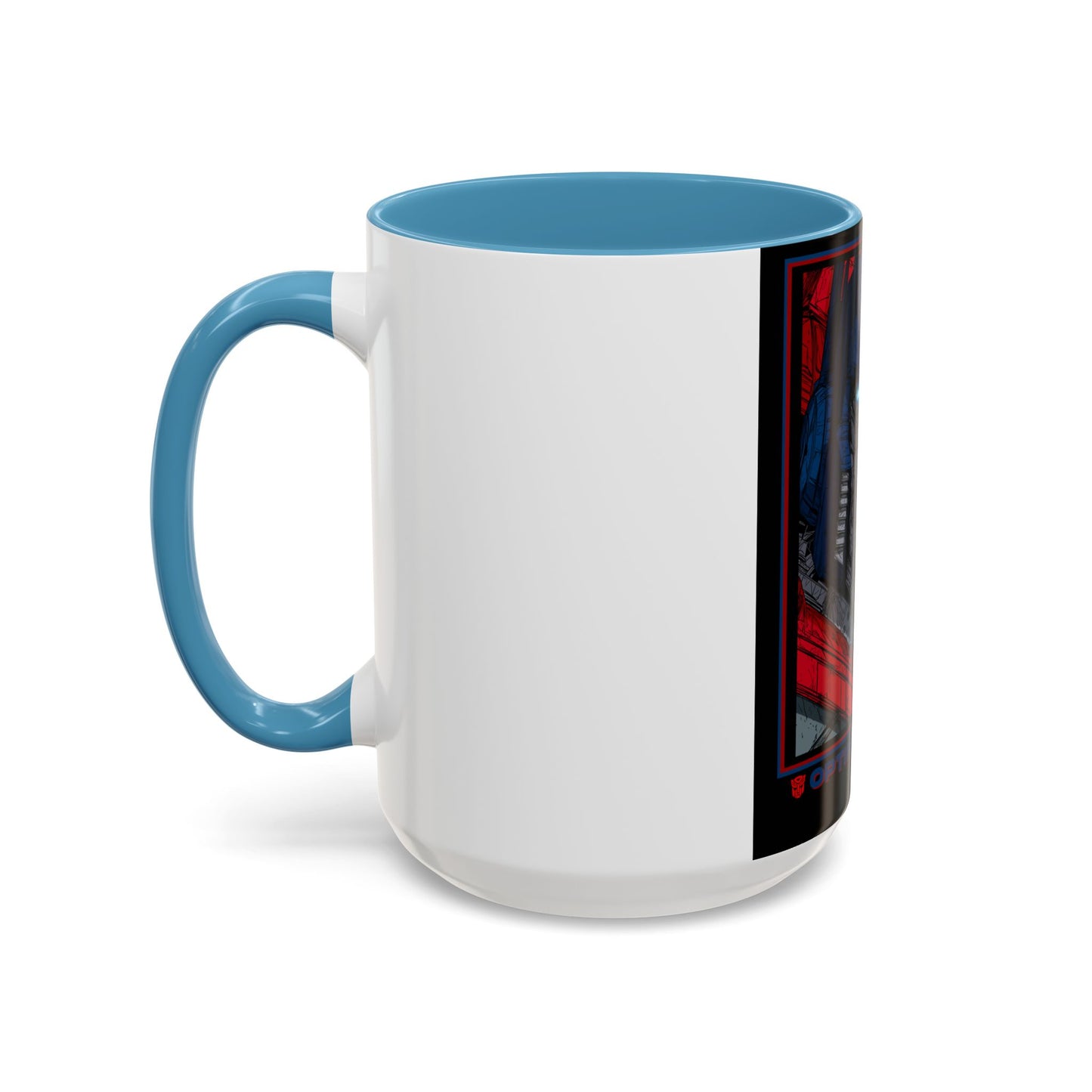 Optimus Prime Coffee Mug — Retro Robot Accent Ceramic Mug