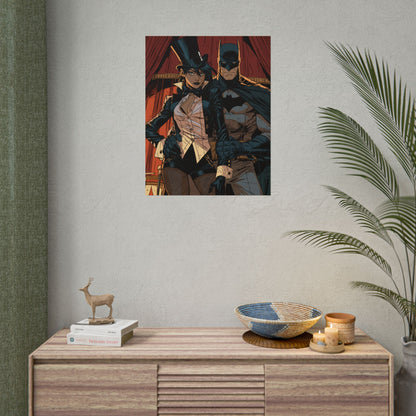 Batman & Zatanna Comic Poster