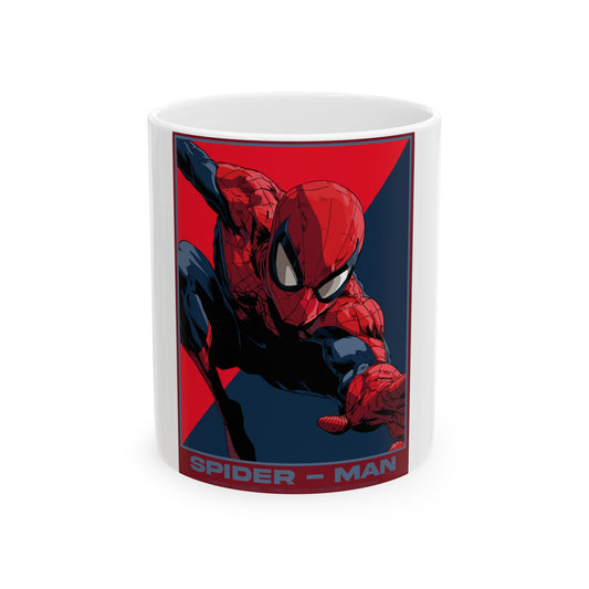 Spider-Man Ceramic Mug — Cinematic Illustration (11oz, 15oz)