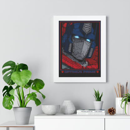 Optimus Prime Framed Poster
