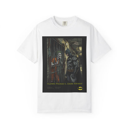 Batman vs Joker Graphic T‑Shirt — "Clown Prince V. Dark Knight" Comic Art Tee