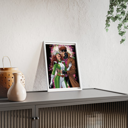 Thief & Belle - Poster with Wooden Frame