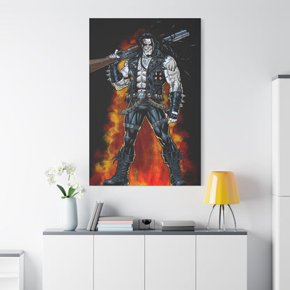 The Main Man Bounty Hunter - Matte Stretched Wall Art