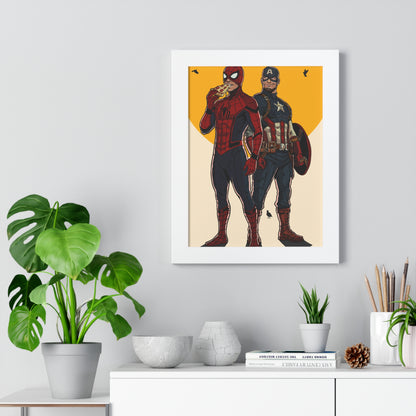 Brooklyn vs Queens - Art Print
