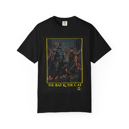 “The Bat & The Cat” Vintage Comic Poster Tee