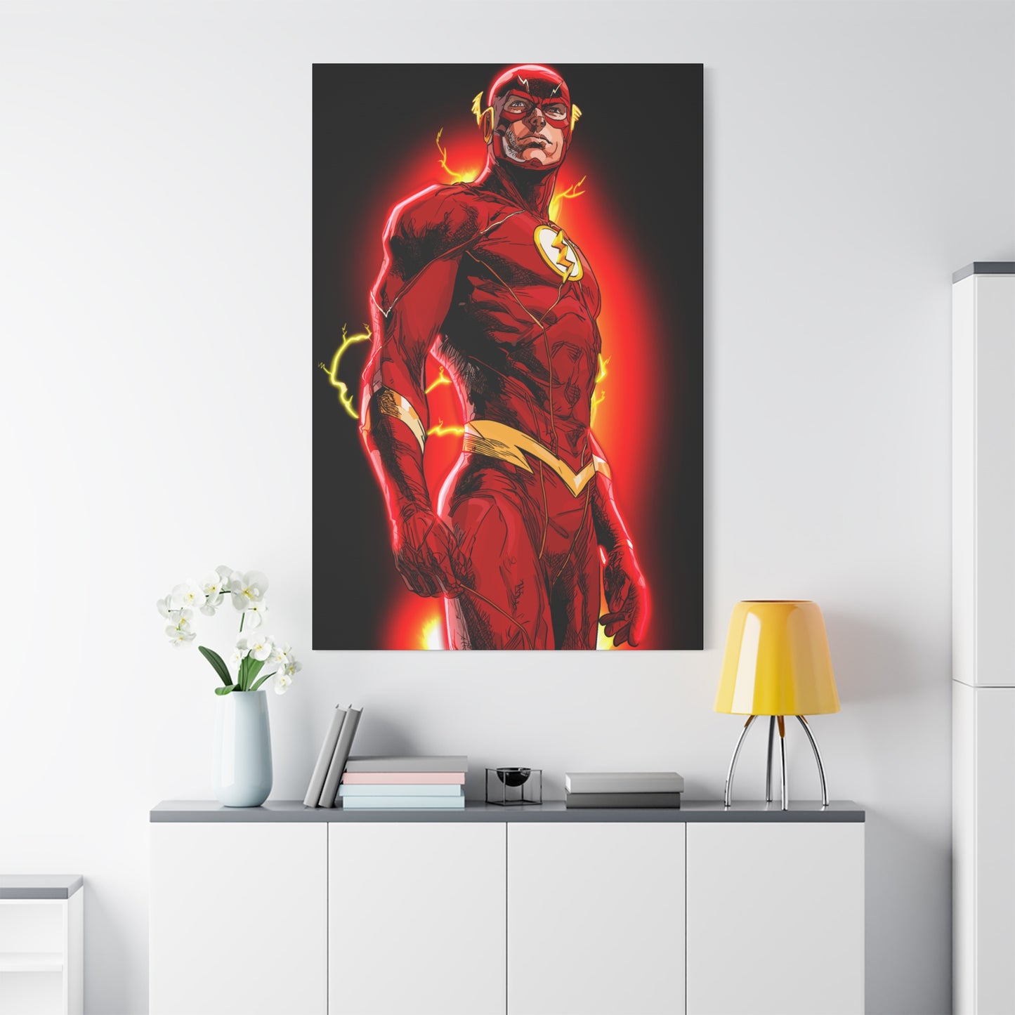 Scarlet Speed - Matte Canvas Print