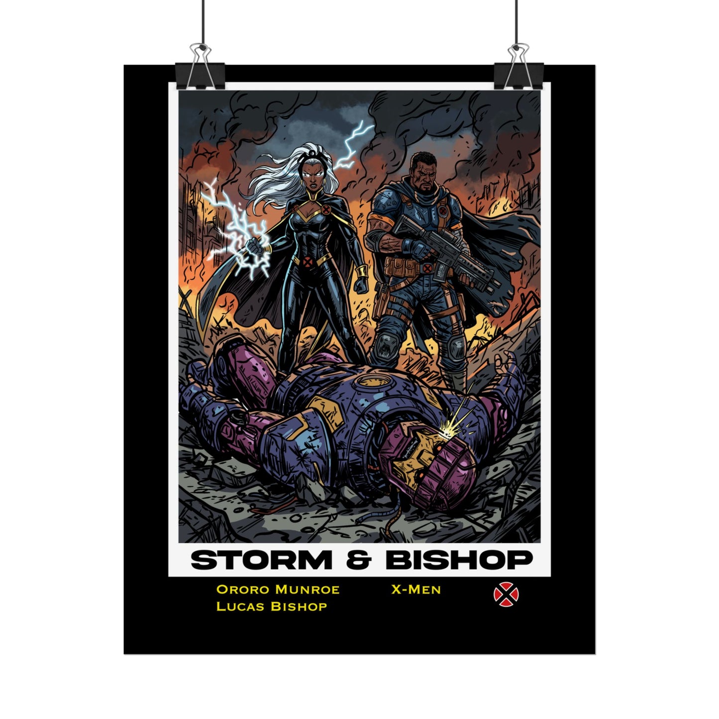 Storm & Bishop Cinematic Poster