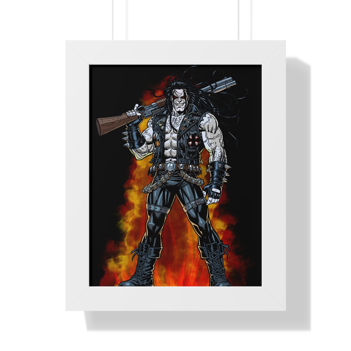 The Main Man Bounty Hunter - Framed Poster