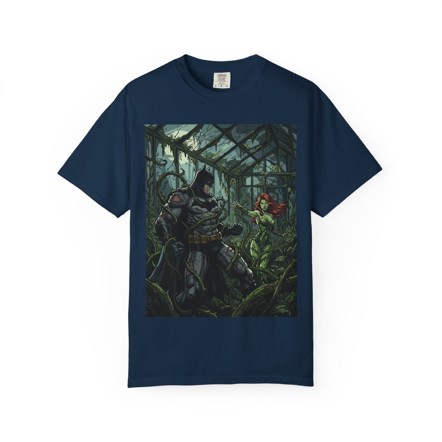 Batman & Poison Ivy Greenhouse Showdown T-Shirt