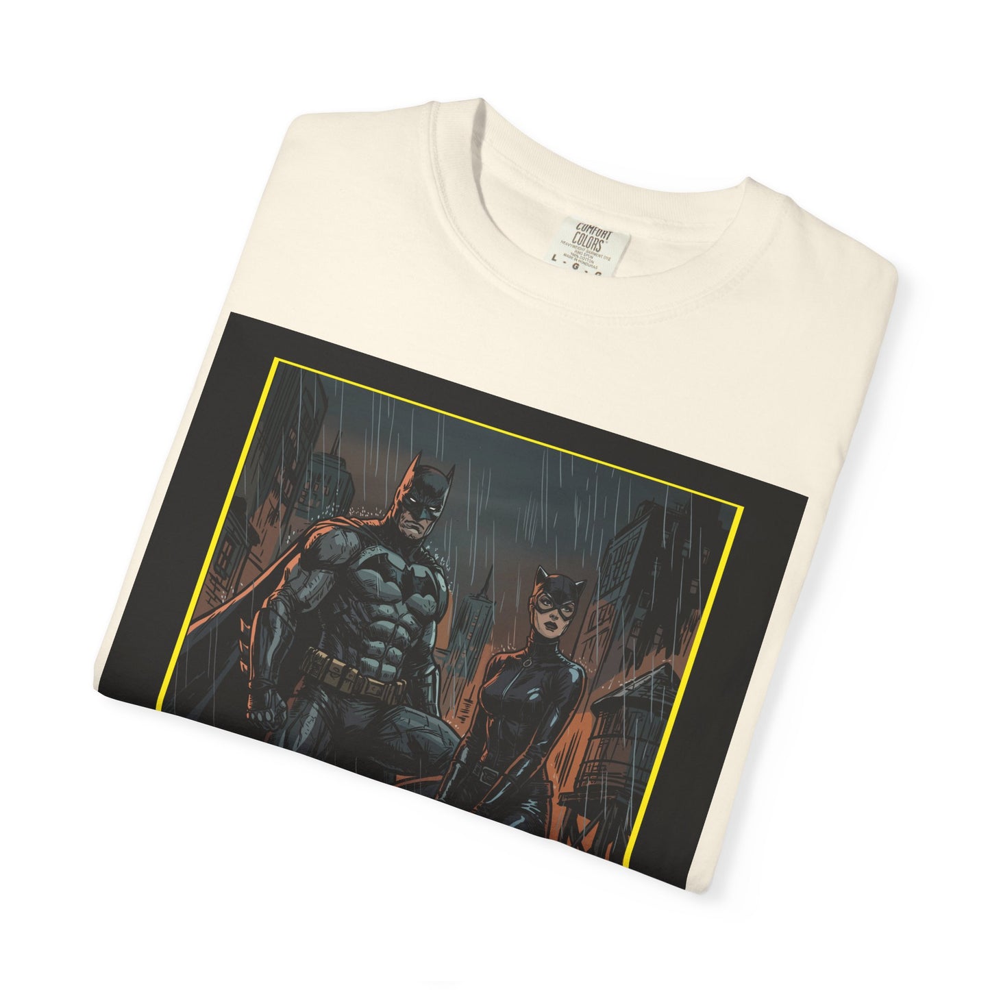 “The Bat & The Cat” Vintage Comic Poster Tee