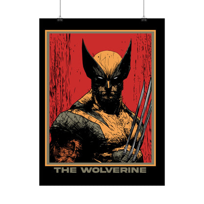 Wolverine Cinematic Rolled Poster
