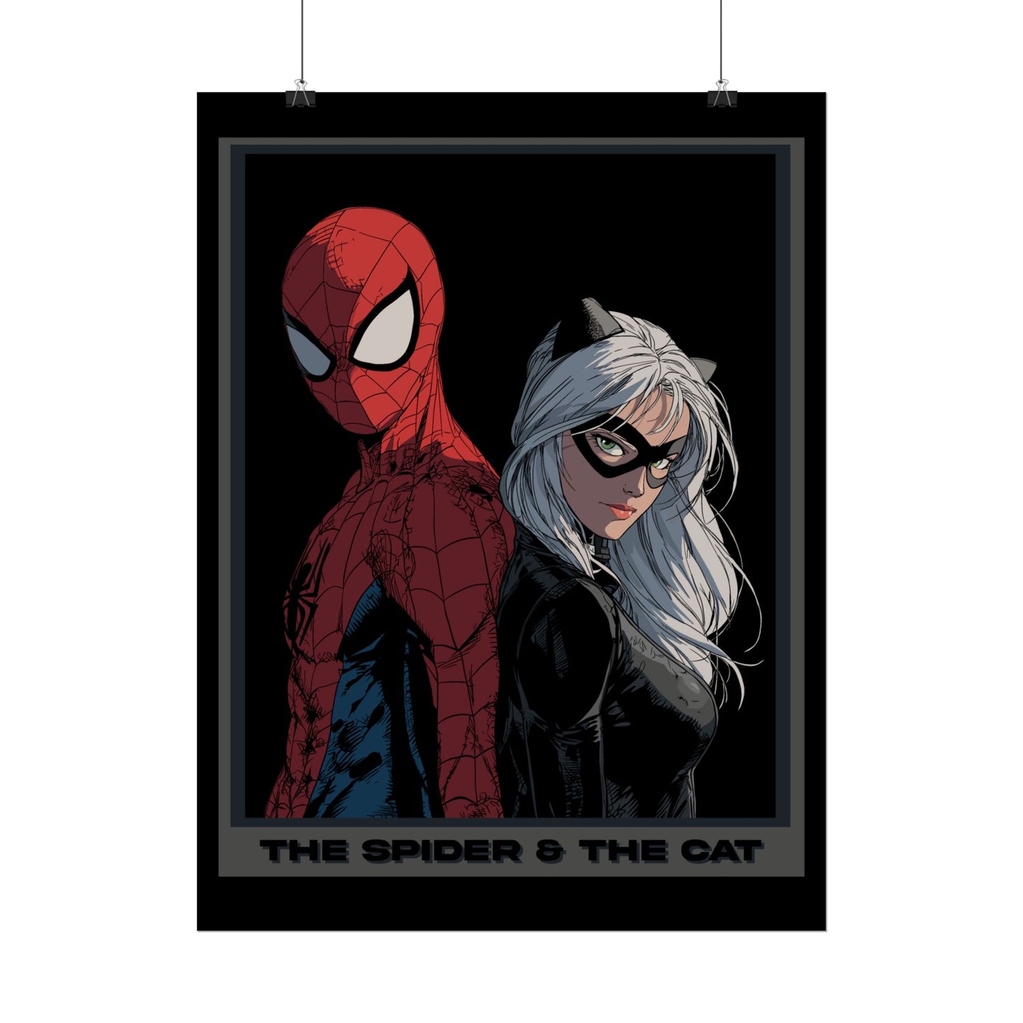 Spider & Cat Cinematic Comic Poster