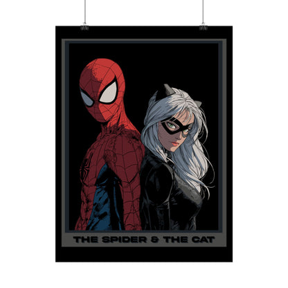Spider & Cat Cinematic Comic Poster