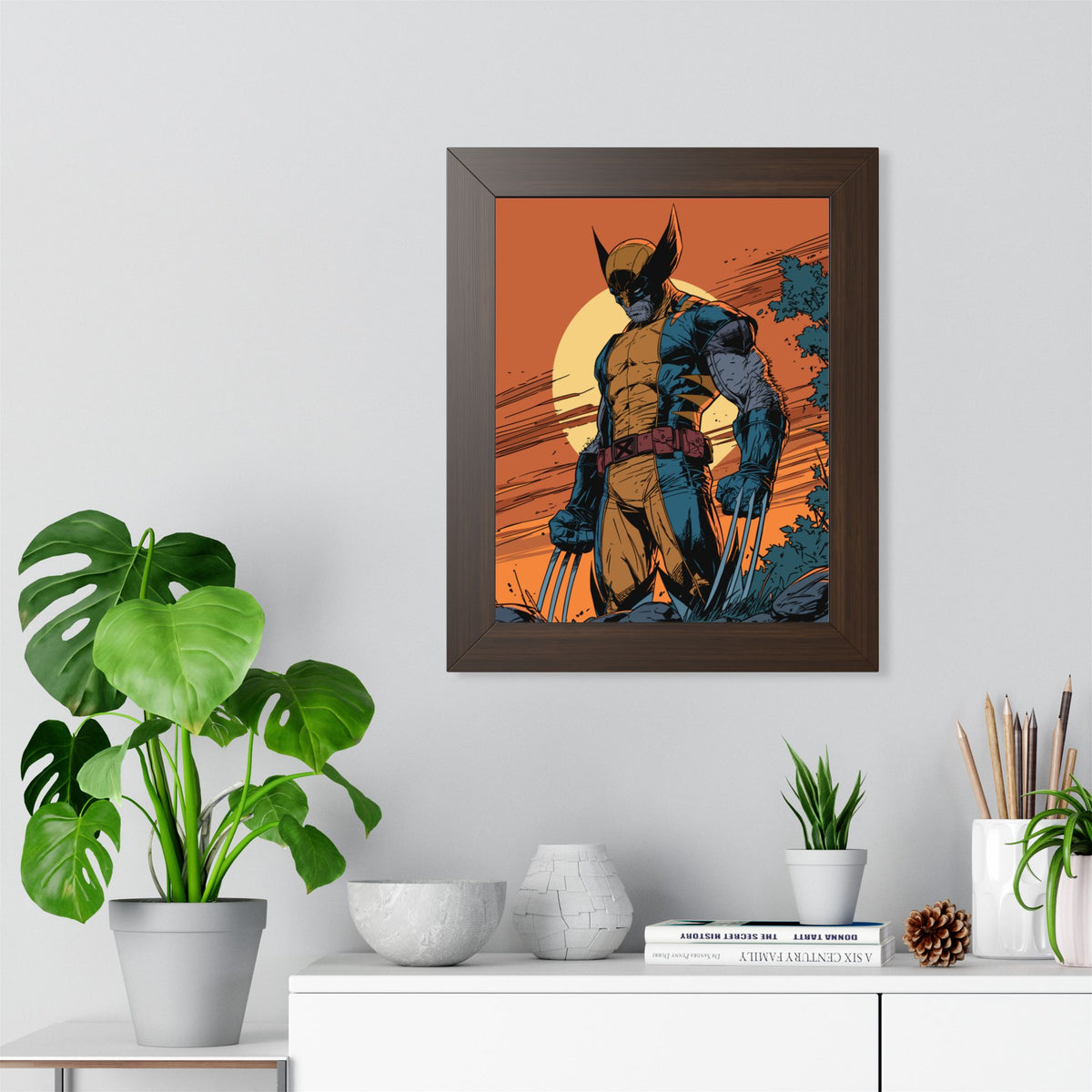 Wolverine - Dusk - Comic Art Framed Poster