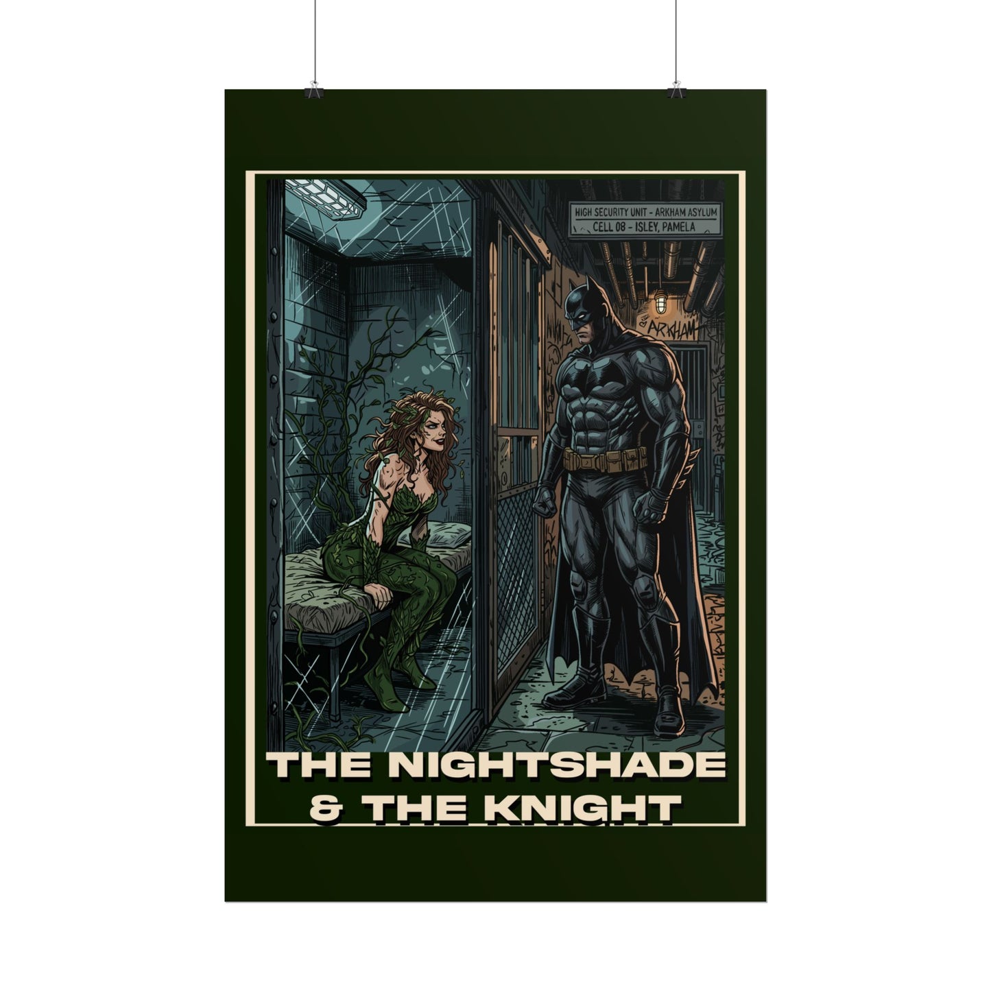 Batman "The Nightshade & The Knight" Rolled Poster