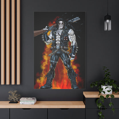 The Main Man Bounty Hunter - Matte Stretched Wall Art