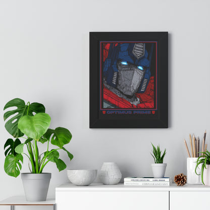 Optimus Prime Framed Poster