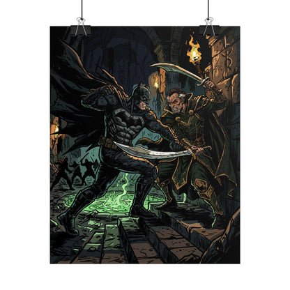 Batman vs. Ra’s al Ghul Rolled Poster