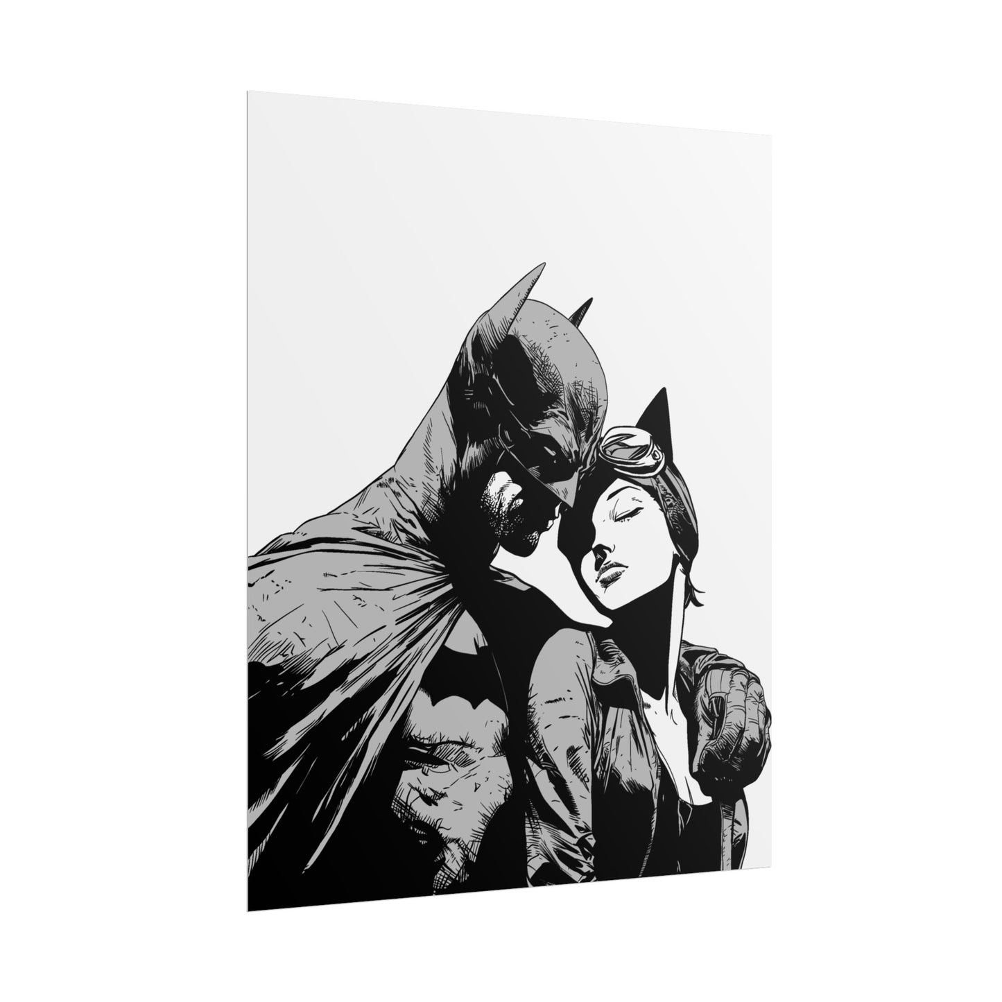 Batman & Catwoman Rolled Poster