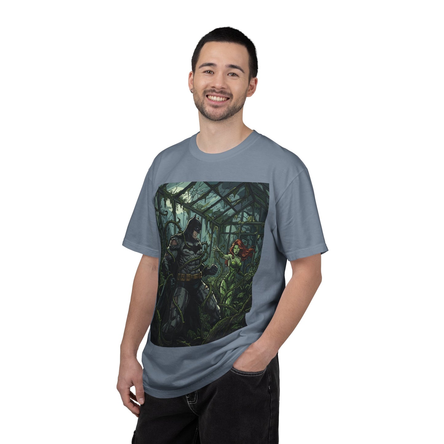 Batman & Poison Ivy Greenhouse Showdown T-Shirt
