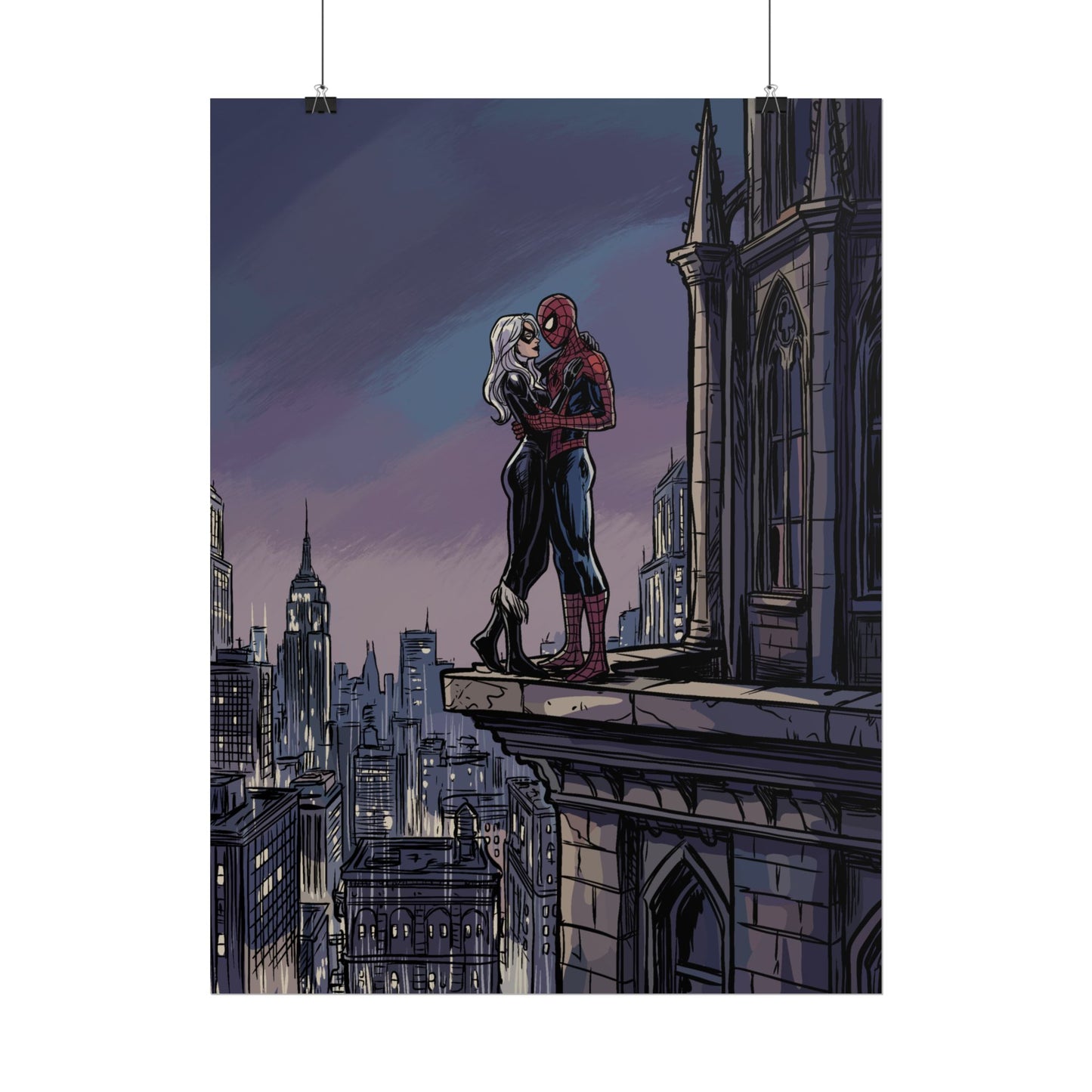 The Spider & The Cat #2 - Poster