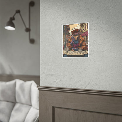 Gambit - New Orleans Cafe - Poster