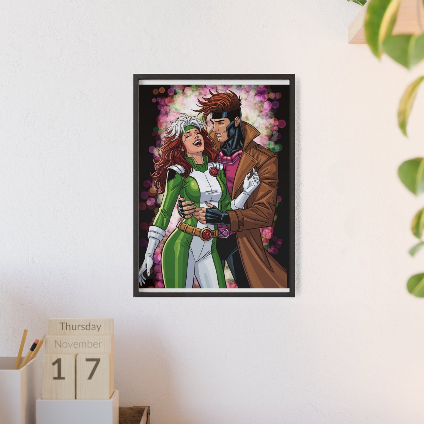 Thief & Belle - Poster with Wooden Frame