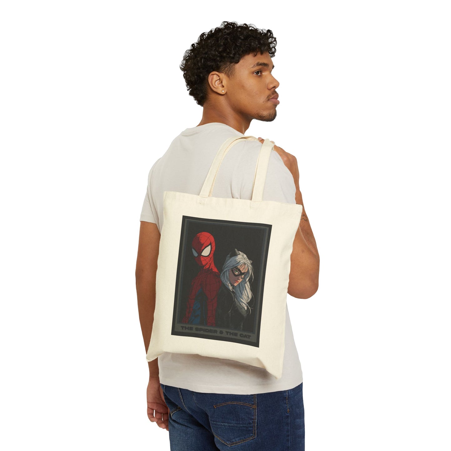 Spider and the Cat - Tote Bag