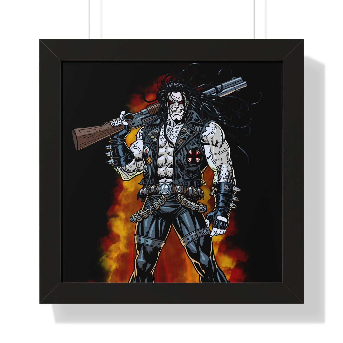 The Main Man Bounty Hunter - Framed Poster