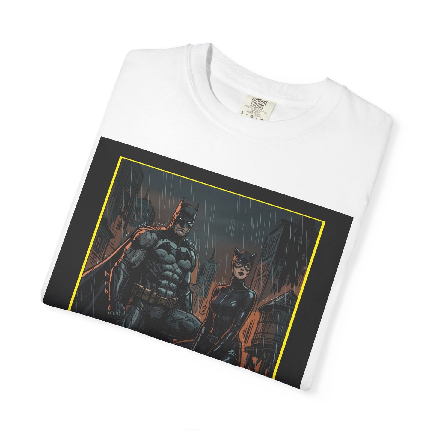 “The Bat & The Cat” Vintage Comic Poster Tee