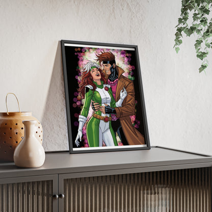 Thief & Belle - Poster with Wooden Frame