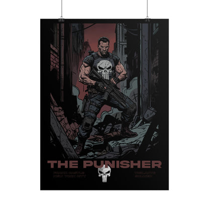The Punisher Comic - Vigilante Poster