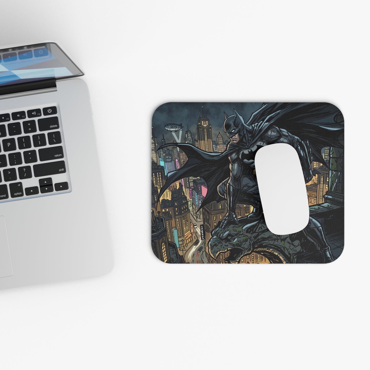 Batman Cityscape Mouse Pad