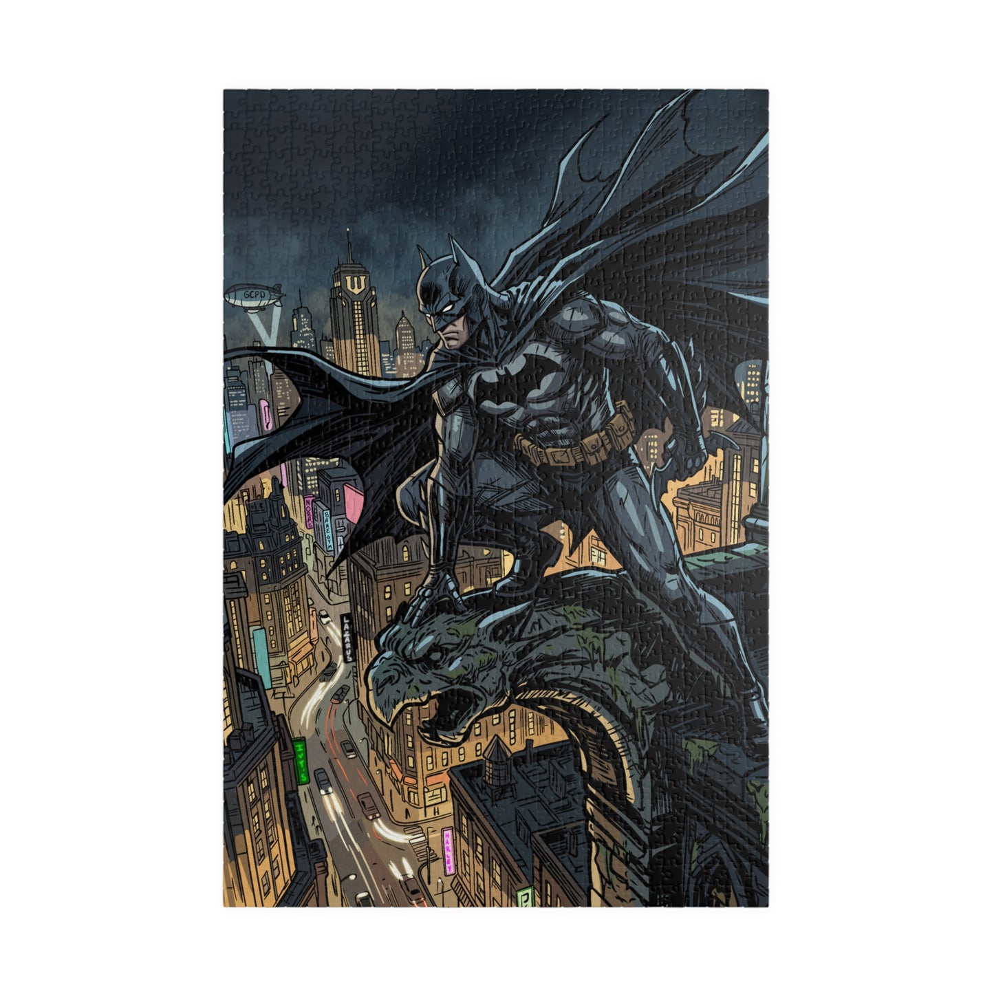 Batman Gotham Jigsaw Puzzle