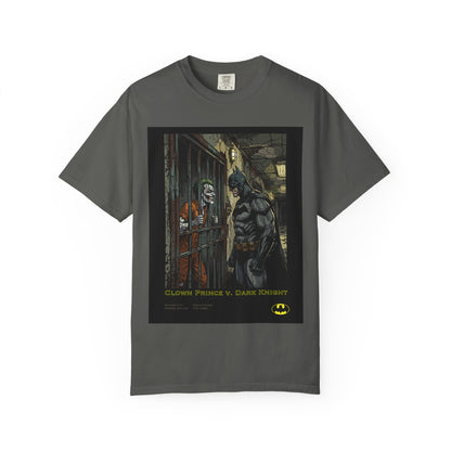 Batman vs Joker Graphic T‑Shirt — "Clown Prince V. Dark Knight" Comic Art Tee
