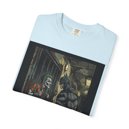Batman vs Joker Graphic T‑Shirt — "Clown Prince V. Dark Knight" Comic Art Tee