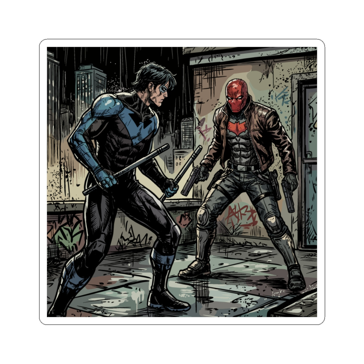 Dynamic Duo #2 - Sticker