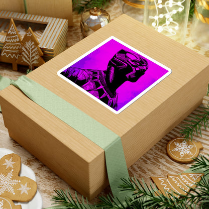 The King - Neon Purple Sticker