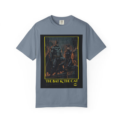 “The Bat & The Cat” Vintage Comic Poster Tee