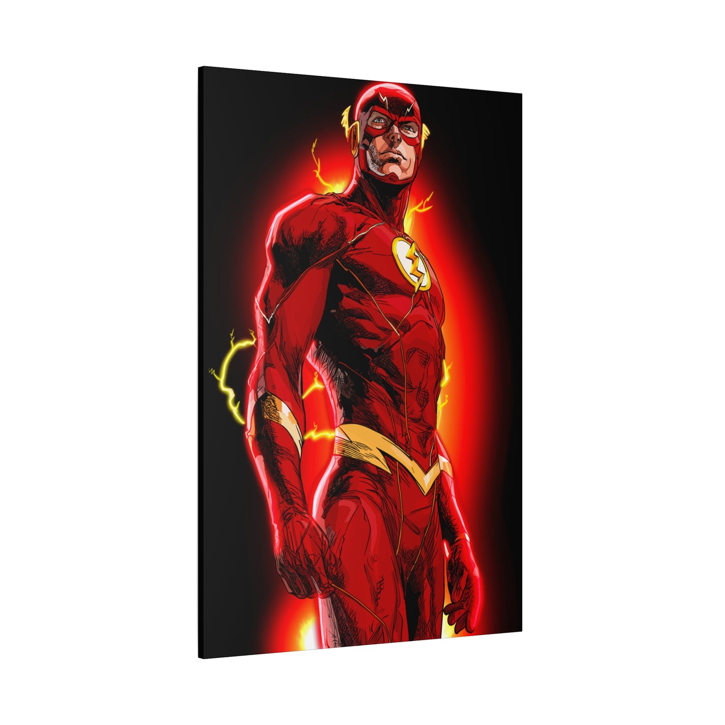 Scarlet Speed - Matte Canvas Print