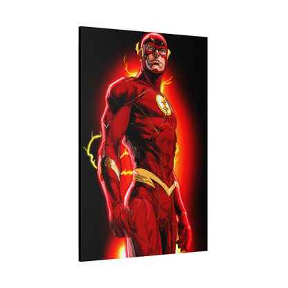 Scarlet Speed - Matte Canvas Print