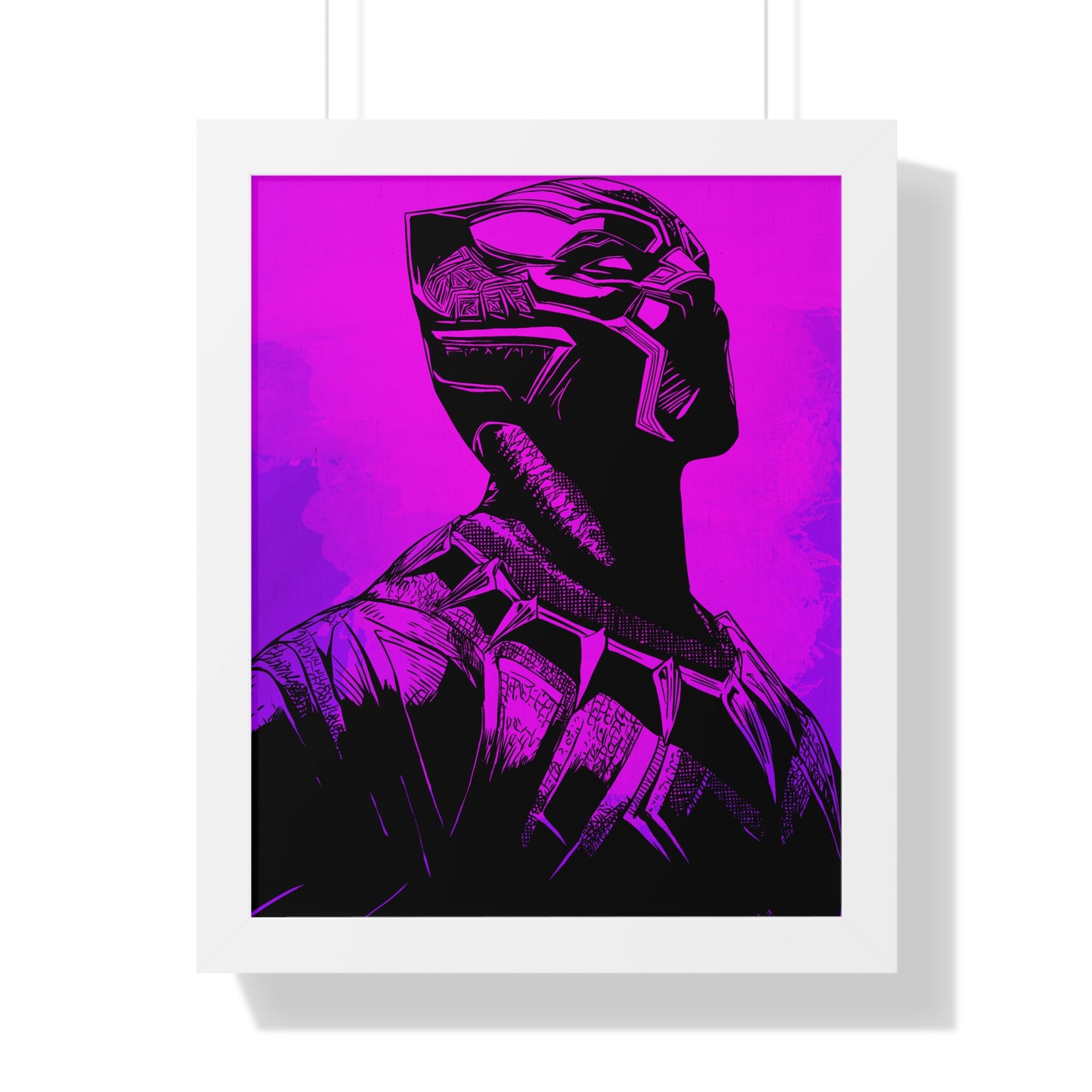 The King - Framed Vertical Poster