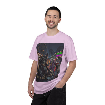 Batman vs Joker Graphic T-Shirt — Gotham Carnival Night Tee